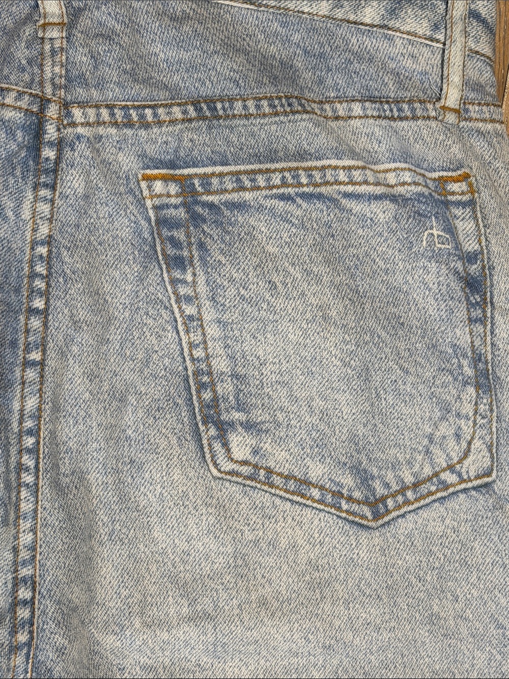 New Rag & Bone Alex Liquid High Rise Straight - Picture 12 of 13